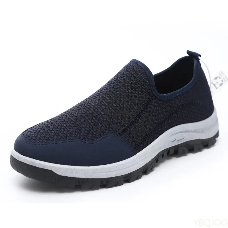 2022 summer casual men\'s shoes loose light and breathable slip-on slip-on shoes casual mesh fashion men\'s shoes