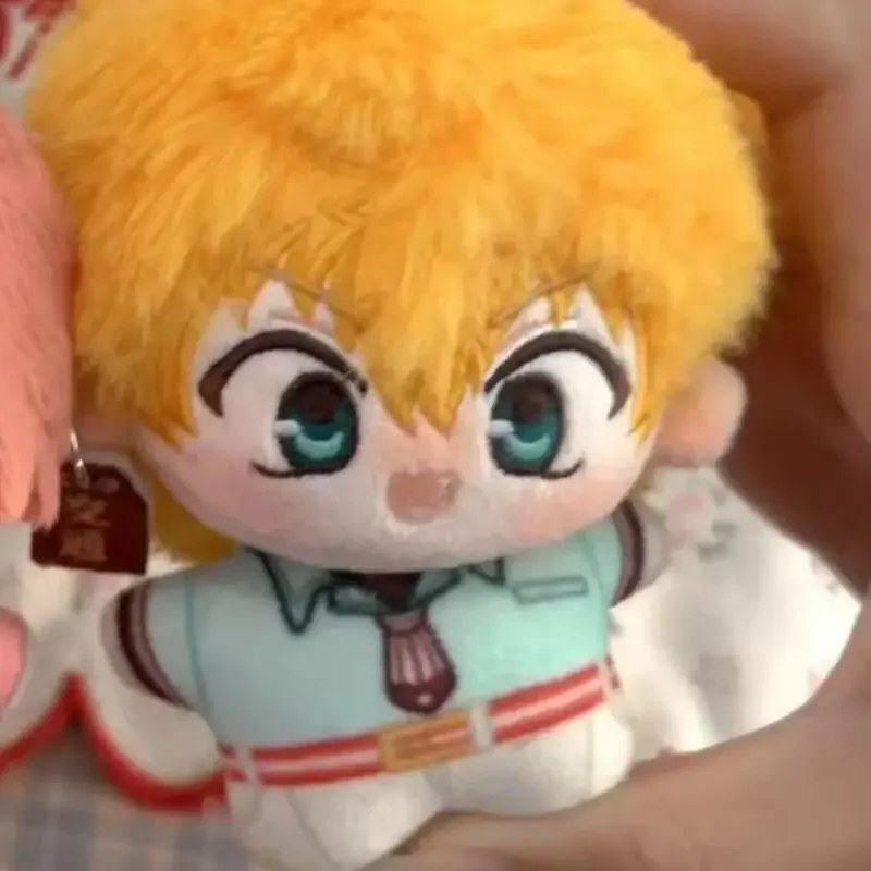 Japan Anime Toilet-Bound Hanako-Kun Facial Embroidery Q Version Plush Doll Handbag Cute Hanging Ornaments Couple Birthday Gift view 3