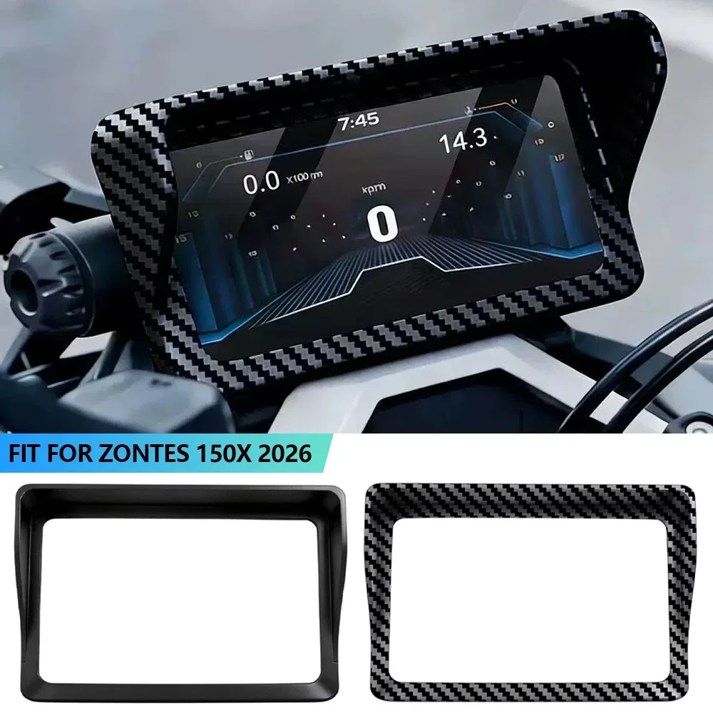 for Zontes 150X 2026 Motorcycle Parts Anti Glare UV Protection Dashboard Sunshade Cover Screen Shield Meter Visor Protector