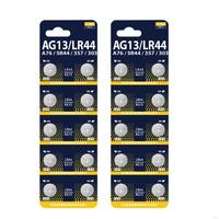 QX2A AG13/L1154/LR44 Button Cell Battery Lithium Battery for Watches, Calculators,