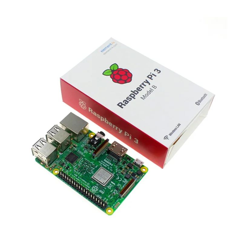 Imagem -02 - Raspberry pi Modelo b Mais Raspberry Pi3 b Plus pi 3b Wi-fi Bluetooth Suporte Power-over-ethernet Original