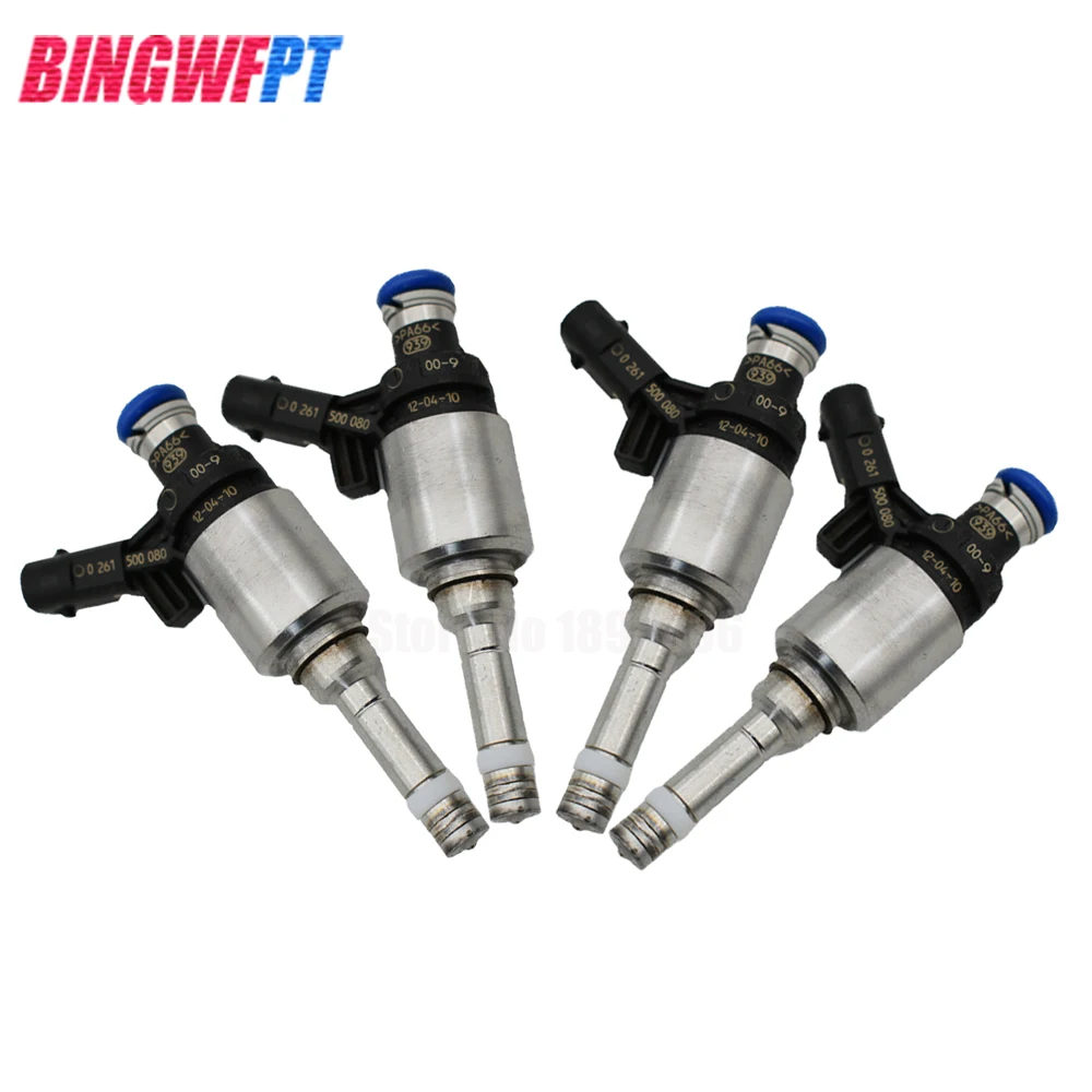 

4 Pieces Fuel Injectors OEM 06J906036G For V-olkswagen Passat MAGOTAN Tiguan A4L 2.0T