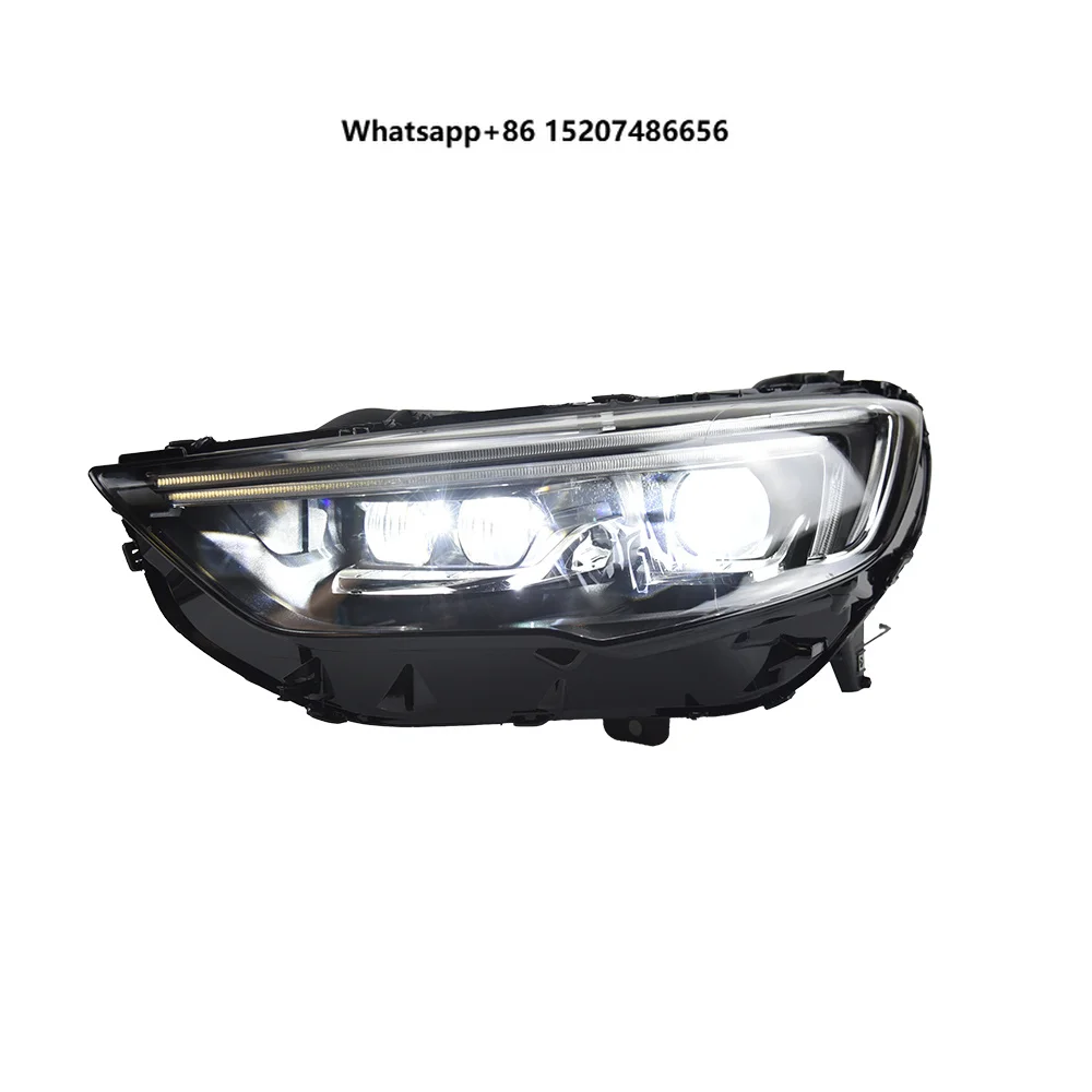 Upgrade High Configuration Car Front Lamps Assembly for Regal 2017-2019 LED Headlight Three Lens Hot Sale Accessories