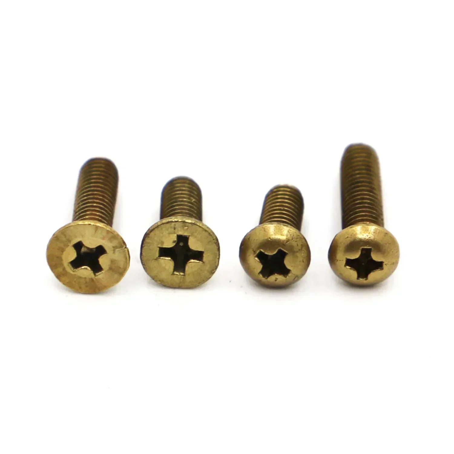 5-50pcs Cross Pan Head Brass Machine Screws M2 M2.5 M3 M4 M5 M6 Phillips Countersunk Flat Head Screw Bolt GB819