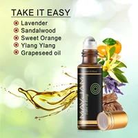 MAYJAM-Rodillo para aliviar el estrés, aceite esencial para difusor, purificador de aire, mezcla energética de dulces sueños, fragancia en la piel