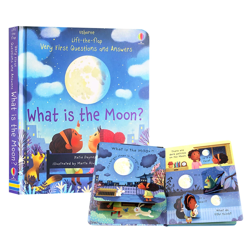 Kids Scientific Knowledge Learning Picture Books Usborne English Daily Knowledge Reading Book Early Educational Montessori