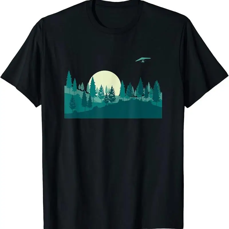 

Футболка Moonlight Wild Nature Trees Outdoor Full Moon Forest