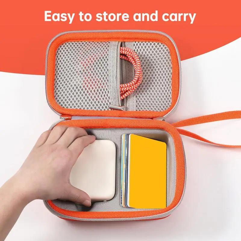 Mini Card Holder Case Travel Protective Box for Yoto Mini EVA Hard Carrying Case Kids Audio Music Player Storage Bag Travel Bags