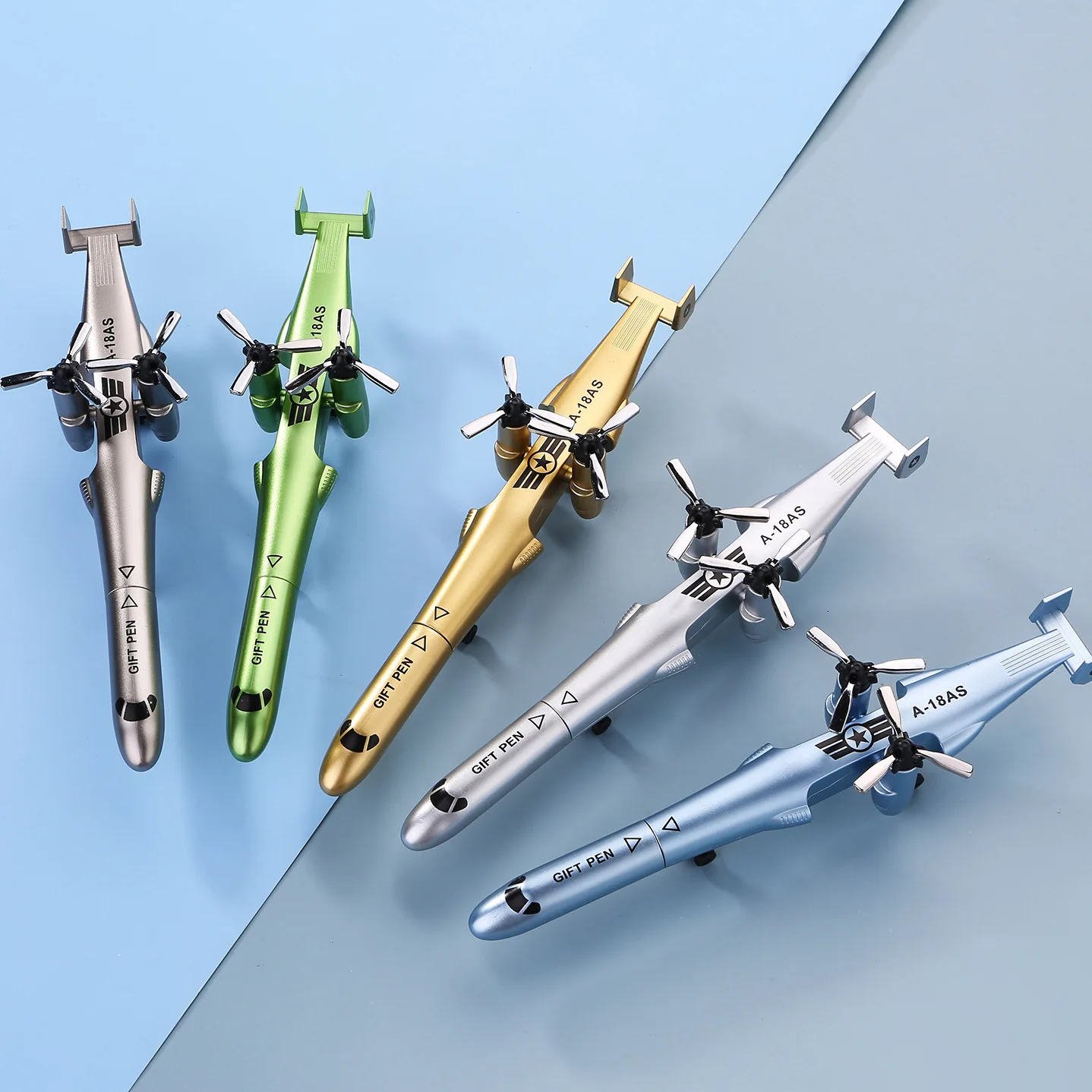 Creative Simulation Arms Design Black Writing Pen 98K Sniper Neutral Pens Student PUBG Light Gun Pen Fighter Jet ICBM Stationery