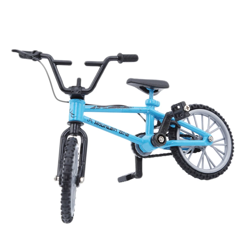 Simulatie legering bmx bikes kinderen mini size groene toets fiets speelgoed met rem touw cadeau grappig hoge kwaliteit