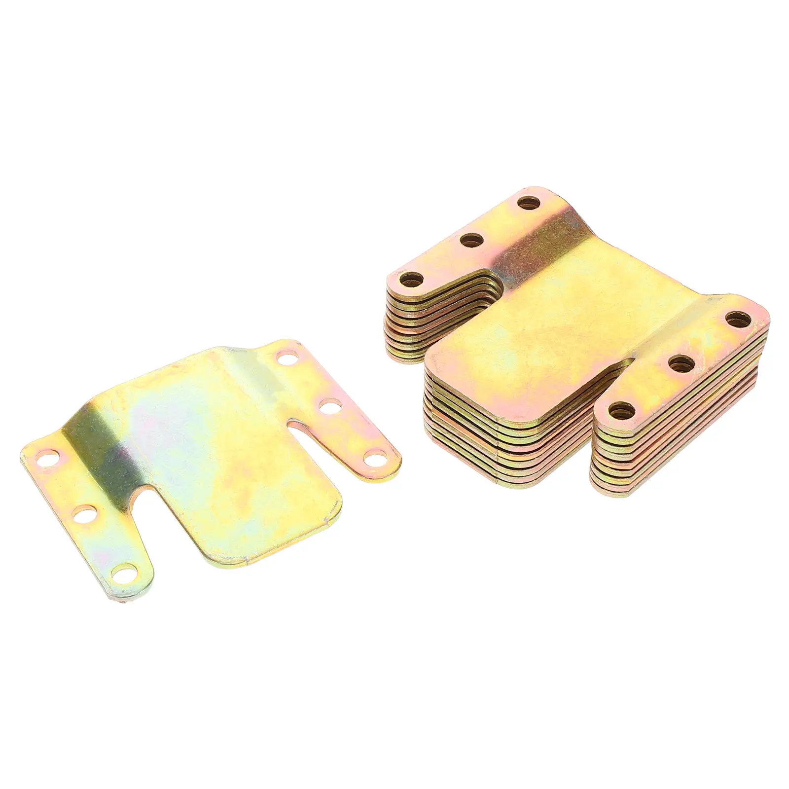 10Pcs Furniture Five Metal Sofa Clips Sectional Couch Connectors Interlocking Clamps Hardware Accessories Couch Clips