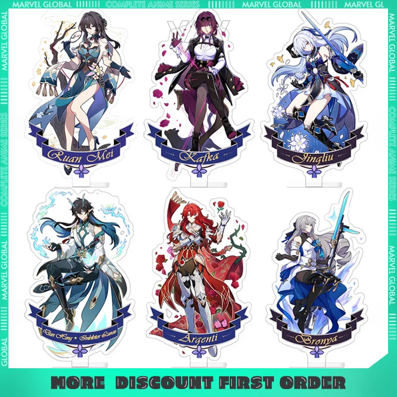 15cm/5.91in Honkai: Star Rail Acrylic Stand Game Peripherals High Quality Desktop Display Ornaments Collection Fan Gift Girl Toy