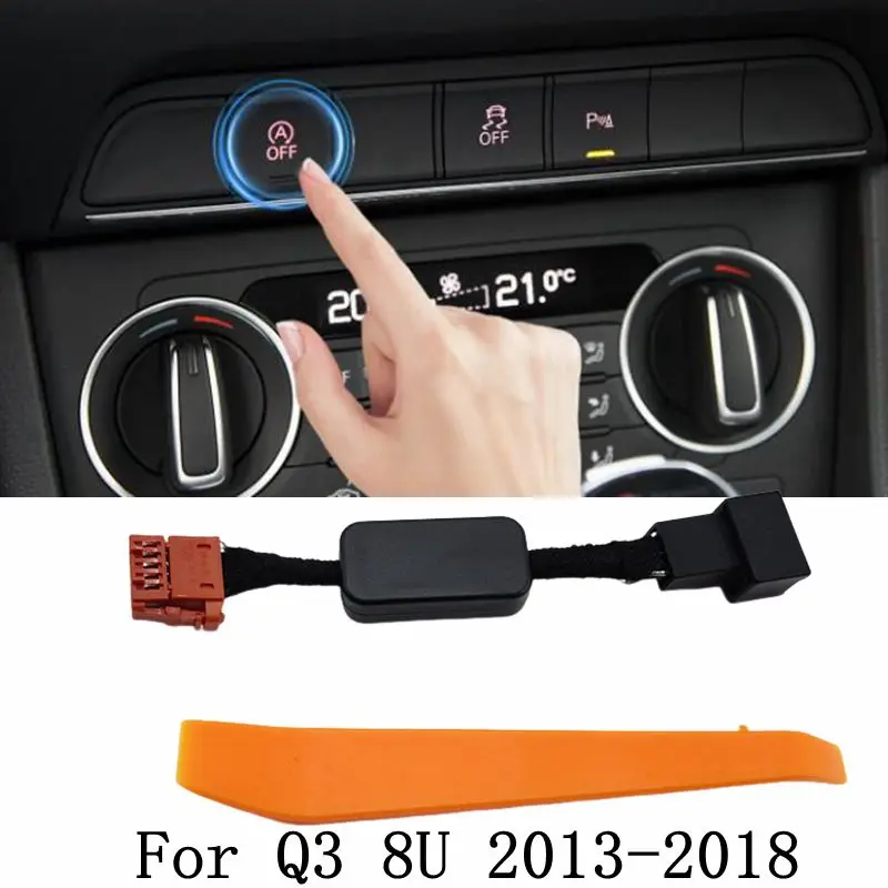 For Audi Q3 8U 2013-2016 2017 2018 Automatic Stop Start Engine System Disable Smart Shut Down Car Auto Start Stop Eliminator