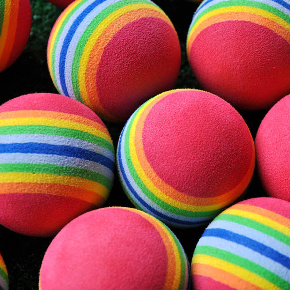 

sponge ball training ball practice ball rainbow ball