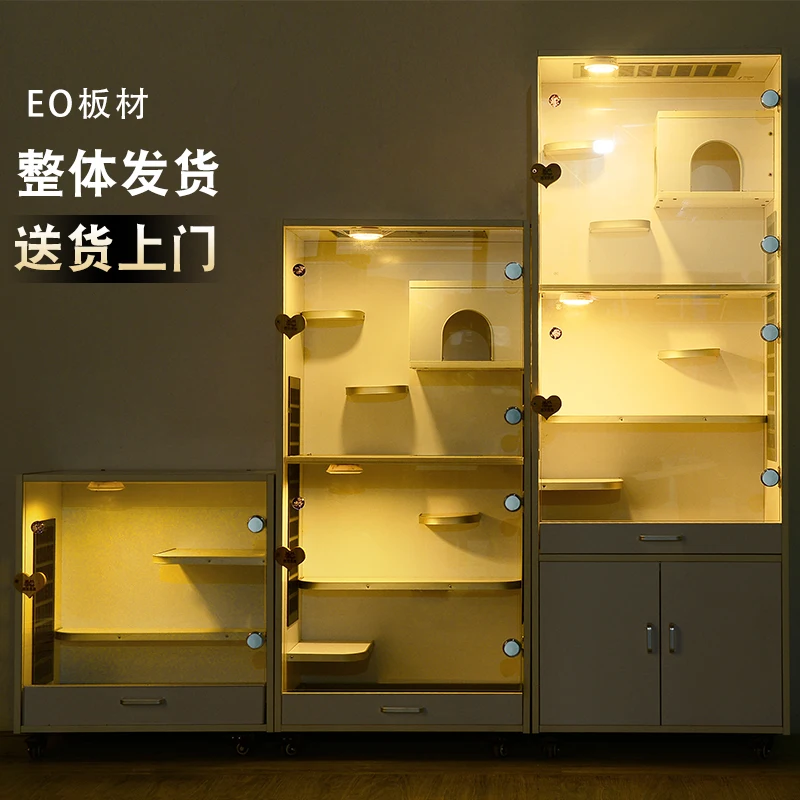 

Cabinet, Cage, Villa, Cage, Household Nest, Wooden House, Deluxe, Silent, Anti gnawing, Ice Nest, Waterproof