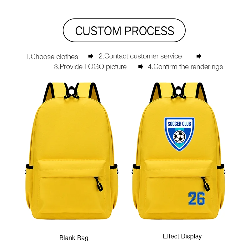 Custom Schoolbag with Logo Primary Backpack Wholesale Secondary School Backpacks Students Travel Bag Personality Customization