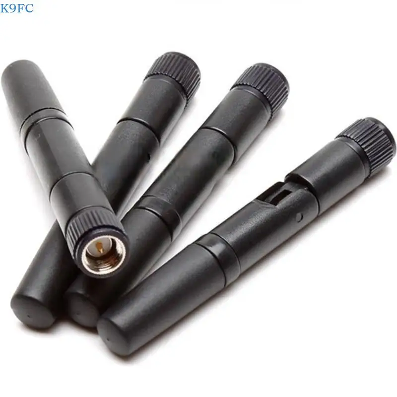K9FC Efficient 2.4Ghz Mini Antennae Set SMA Male Perfectly For Wireless Communication