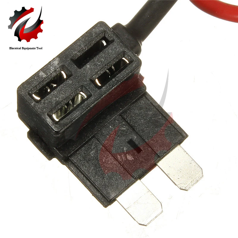 12V Micro Mini Standard Size Car Fuse Holder Add-a-circuit TAP Adapter  ATM APM Blade Auto Fuse With 10A Blade Car Fuse Holder