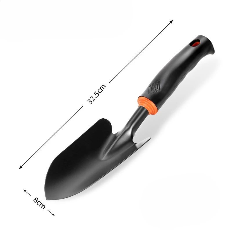 

Soft Rubber Non-Slip Handle Garden Shovel for Transplanting Weeding Moving & Leveling Digging And Planting Hand Shovel