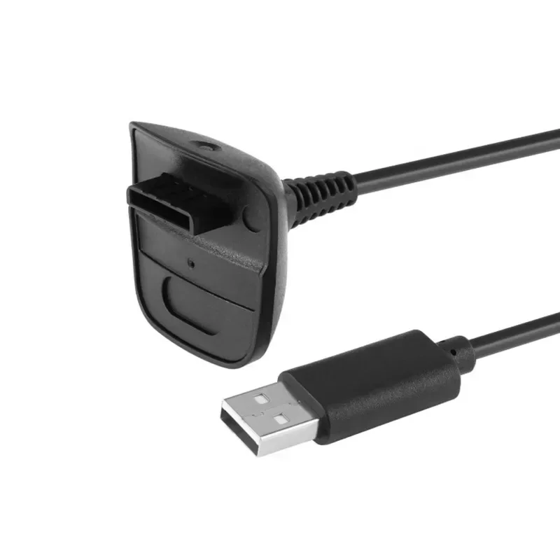 Gamepad Joystick Charger Charging Cable USB Charger Charging Cable for Xbox 360 Wireless Game Controller with Indicator Lights