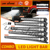 UNISHINE Slim 12D Led Light Bar 20-52inch Spot Flood Combo Beams LED Driving Light For SUV 4X4 Off Road LED Work Lamp 12V 24V