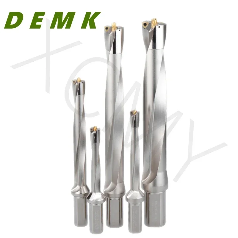 WC SP Series 6D 8D 10D extended indexable bit U drill brute force drill for SPMG WCMX series tungsten carbide insertion CNC