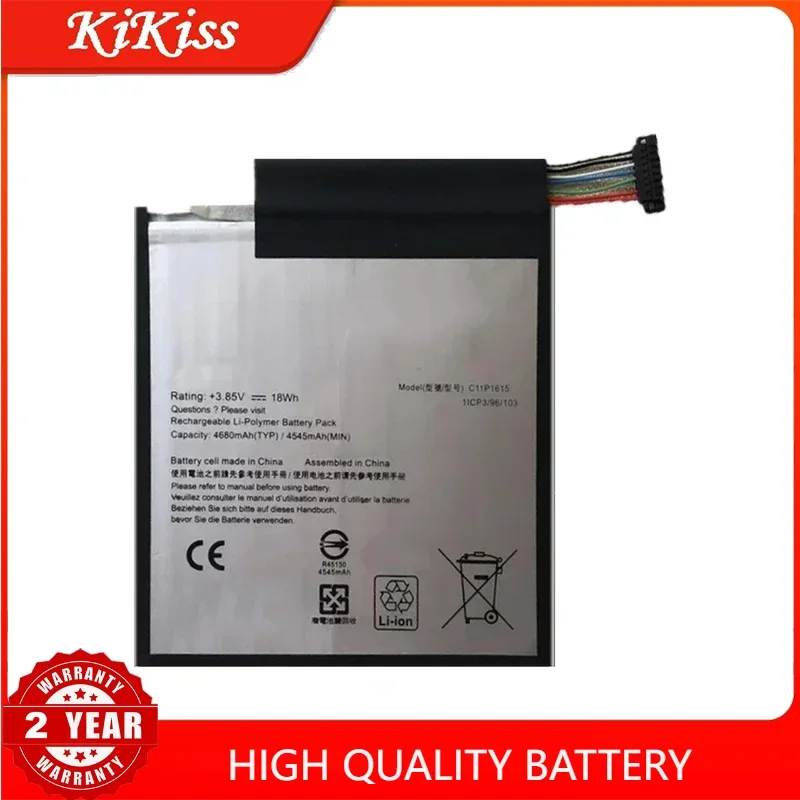 4680mAh Replacement Battery C11P1615 For Asus Zenpad Z8S ZT582KL P00J 0B200-02410000