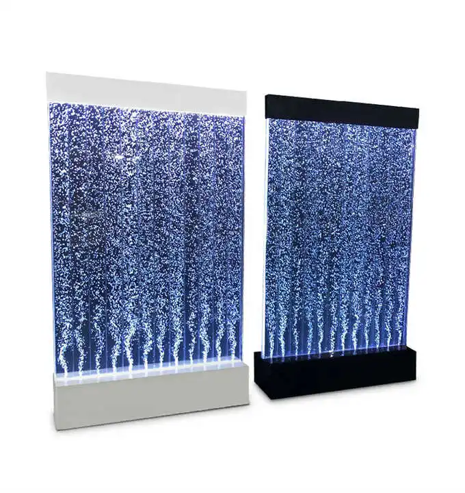Customization.New Style Multiple Acrylic Modern Water Dance Fountain Curtain Wall Decorations for Home