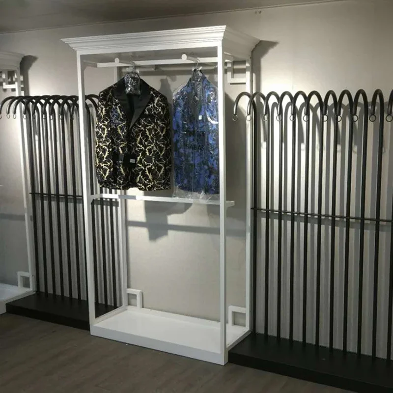 Customize.Fashionable Cheap New Style Garment Displays Racks Clothes Stand