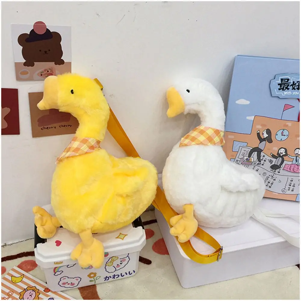 

Креативная женская сумка через плечо в корейском стиле с мультяшными животными (гусь, утка)