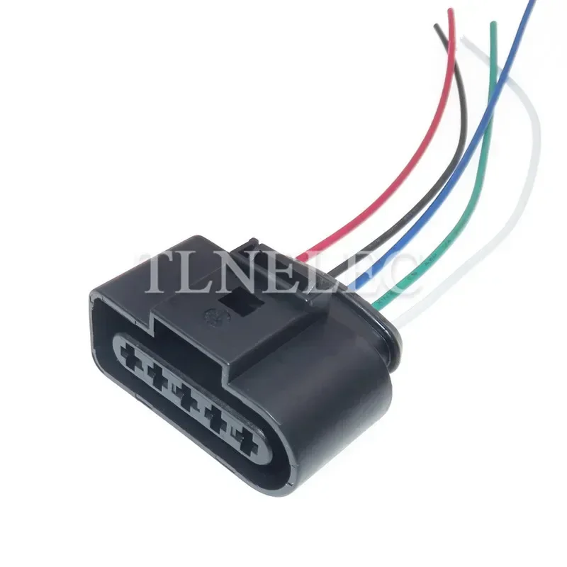 5 Pin Way 1J0973725 6X0973825 4D0973725 1J0 973 725 Auto Ignition Coil Plug With Wires Sensor Connector Waterproof Socket For VW