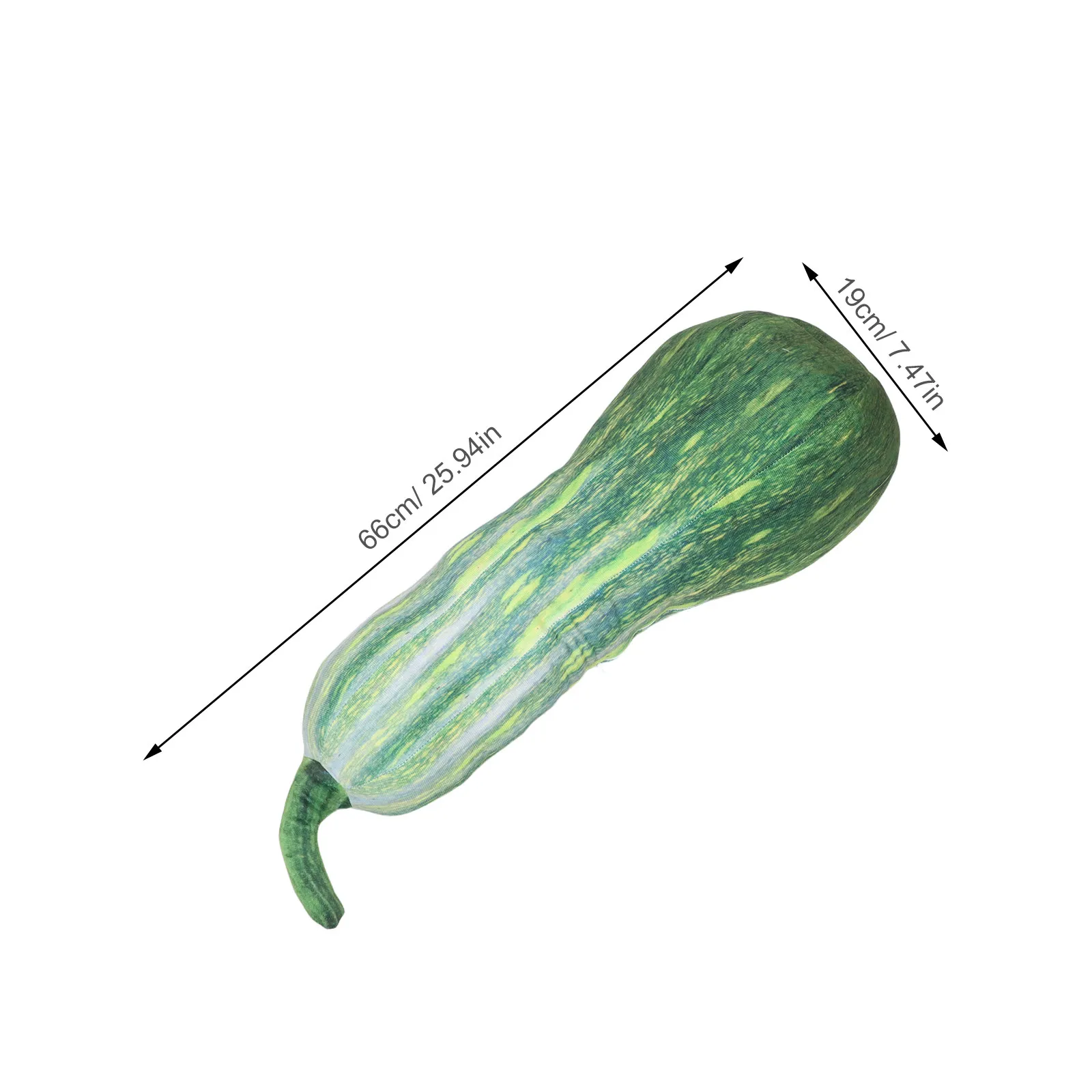 シミュレーションピクルス 68cm 3D ソフトクッション腰椎サポート枕 ぬいぐるみフードピロー ホームデコレーション 誕生日 クリスマス用