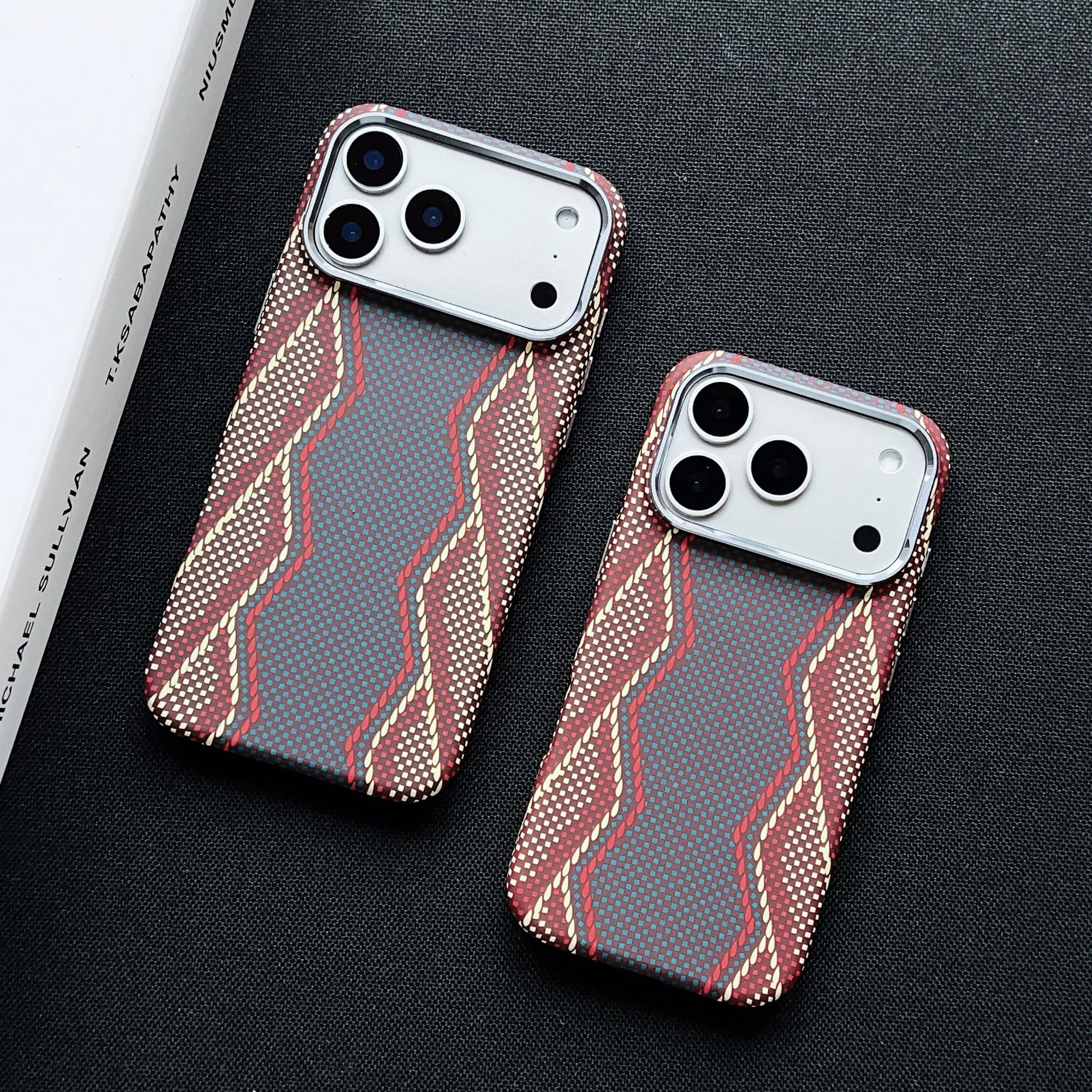 

For iPhone 17 16 15 Pro iPhone 16 15 Pro Max Case Protective IMD Plastic Python Design Mobile Phone Back Cover