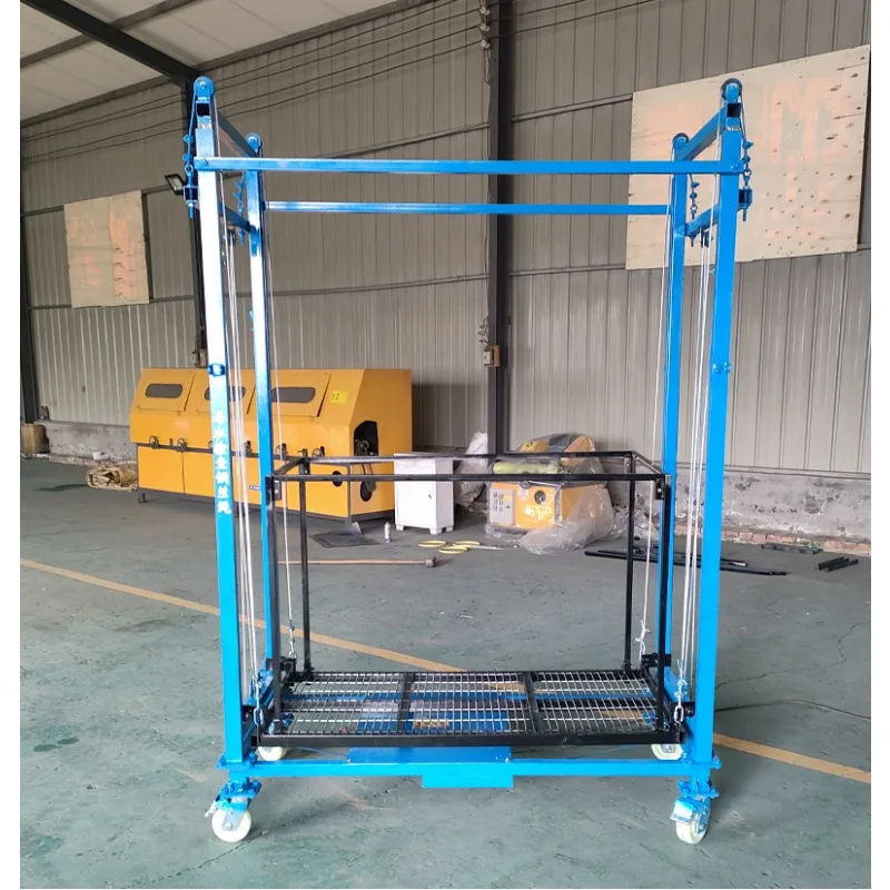 New Electric Lifting Scaffolding Multifunctional Mobile Folding Lift Indoor Decoration Remote Control Lifting Platform