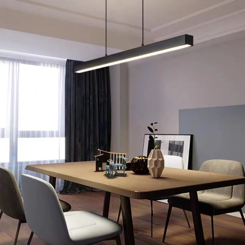 

Chandelier modern minimalist one-word dining table bar office