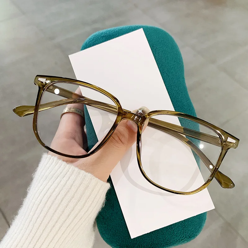 Fashionable Finished Myopia Glasses for Women Men Vintage Popular Anti-fatigue Myopic Eyewear Blue Ray Minus Diopter Eyeglasses image 2
