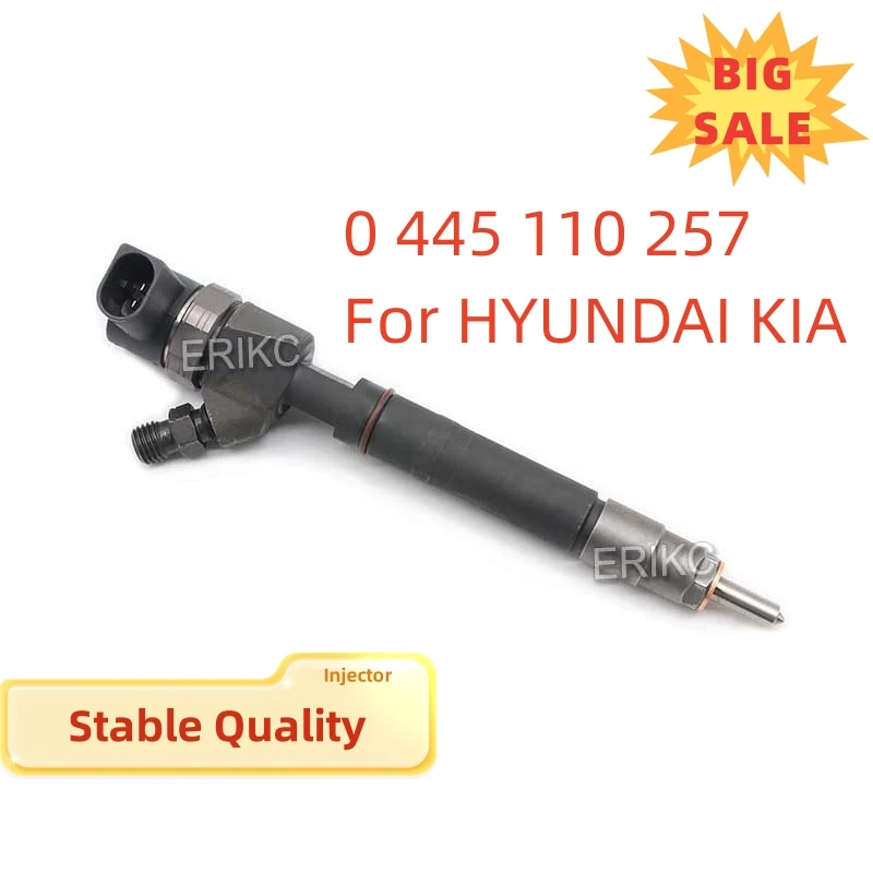 

0445110257 Fuel Injector Manufacture 0 445 110 257/0445 110257 Original Truck Injection For HYUNDAI KIA 33800-27400