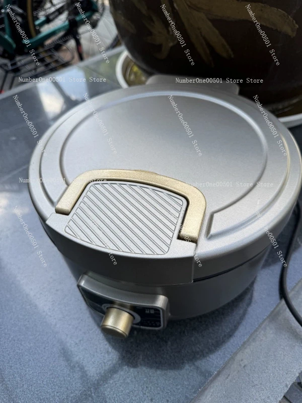 80mm Deep Electric Griddle Multifunctional Double Sided Heating Removable Plates Large Capacity Pancake Maker Breakfast Machine