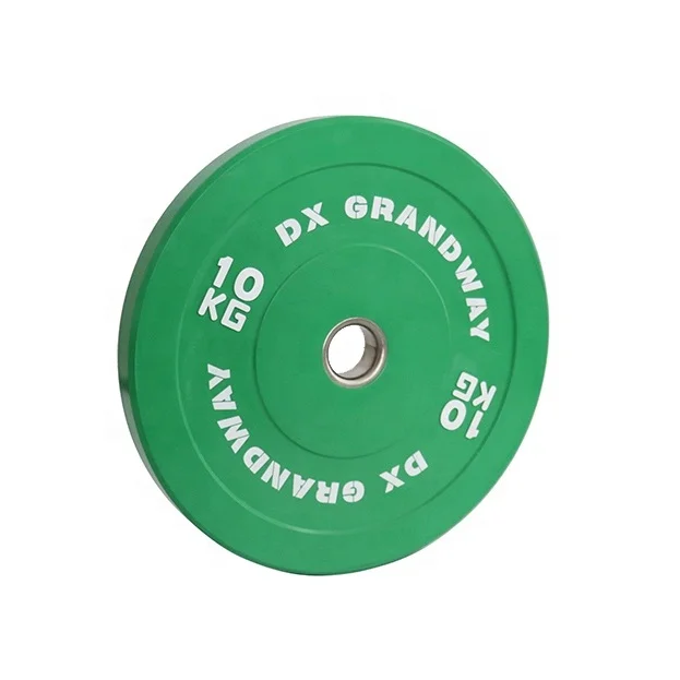 Plaques d'haltères en fonte, équipement de musculation et de levage de poids, plaque d'exercice de sport KGS