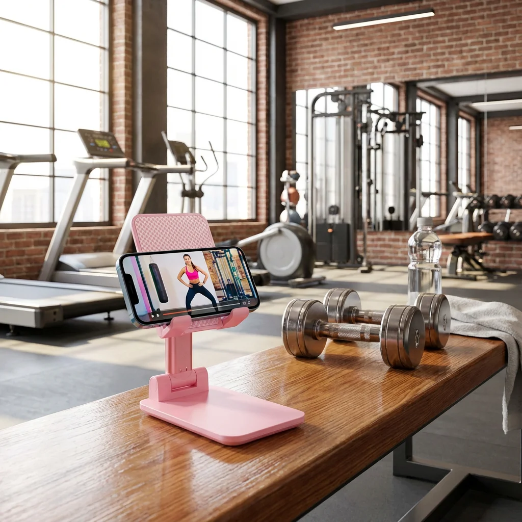 

Portable Mini Folding Stand, Pink 1-Pc, Travel Must-Have, for Bed & Desk, Lightweight & Compact