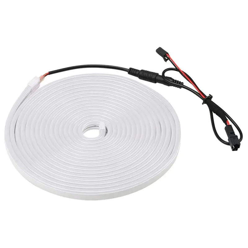 

For Tesla Model 3 Highland Trunk LED Rubber Lamps Silicone Strip Light Flexible Car Interior Light Warm White