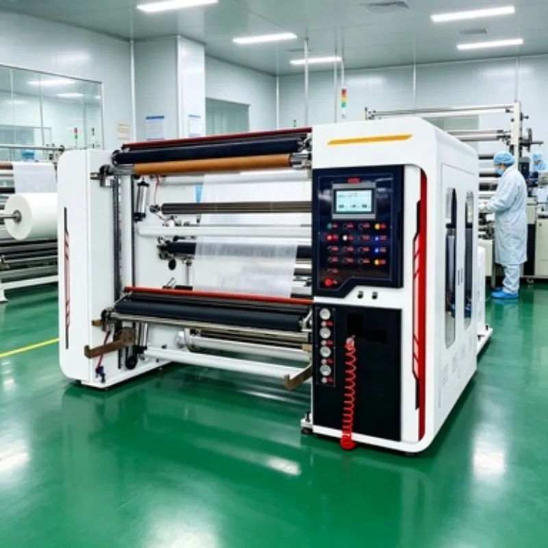 Automatic Roll to Roll Slitter Machine for BOPP Film Processing