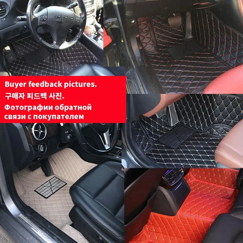 الحصير سيارة مخصصة لسيارات BMW X5 E70 2006-2013 سنة سجادة من الجلد الاصطناعي ملحقات السيارة الداخلية 0529