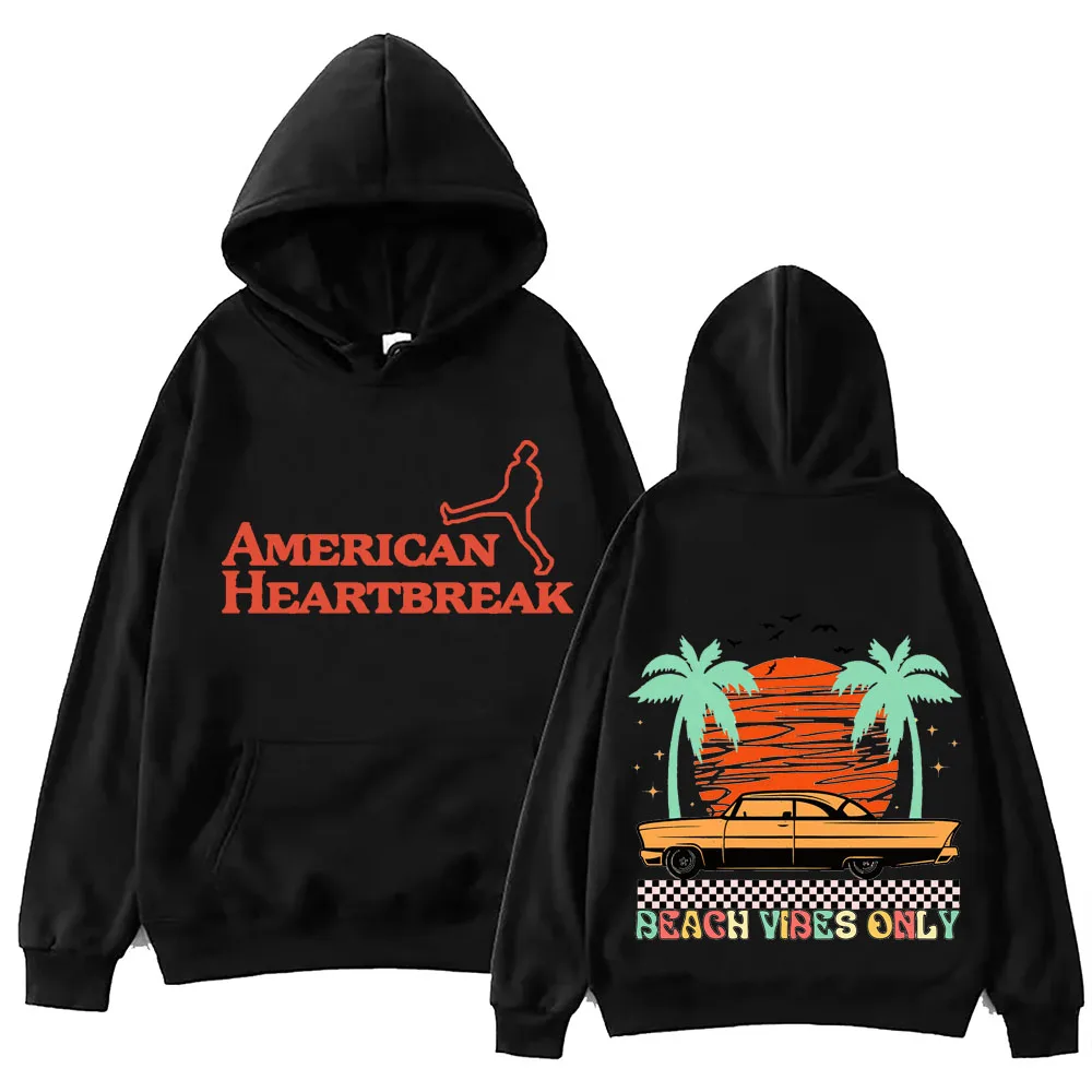 

2024American Heartbreak Zach Bryan Hoodie Tops Long Sleeve Sweatshirt Music Fans Gift Spring Summer Casual