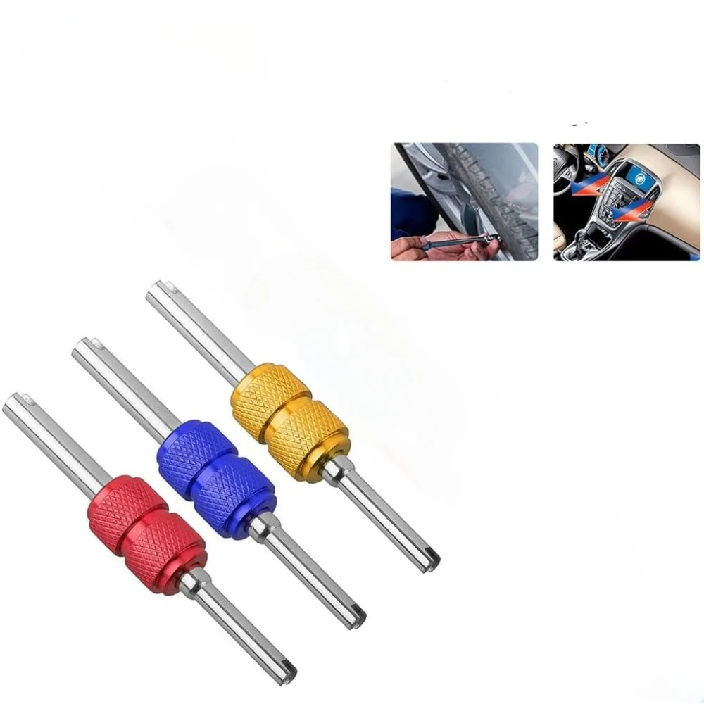 

Universal Tire Valve Core Stems Remover Screwdriver Auto Dual Use Car Accessories Tire Remover Truck Bicycle Wheel Repair Tool