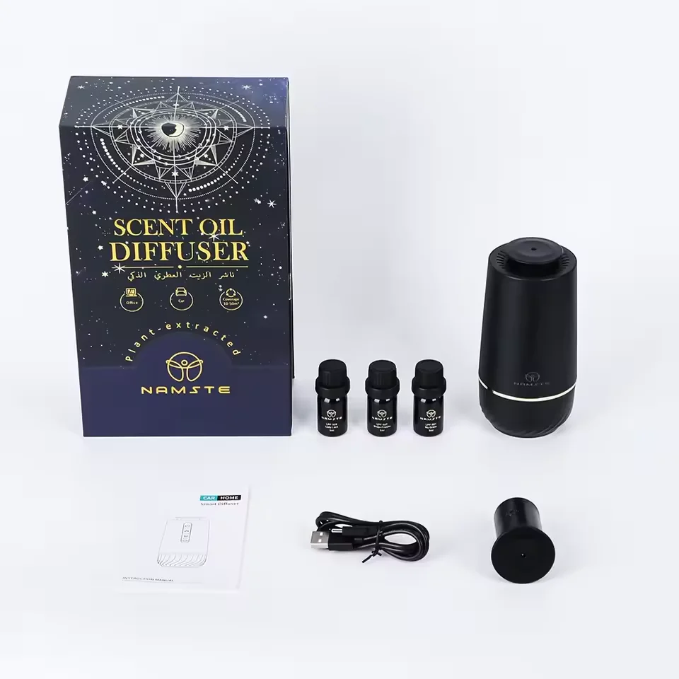 

NAMSTE 2025 USB автомобильный диффузор 50 м3 освежитель воздуха ароматерапия ароматизатор эфирное масло электрический ароматический диффузор для автомобиля дома