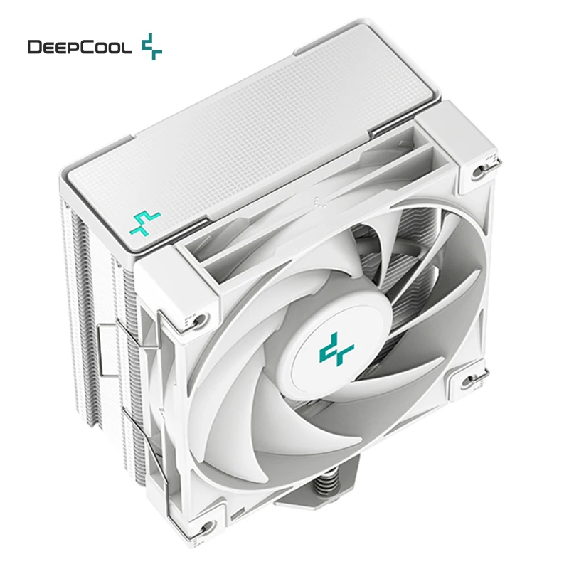 Deepcool AK400 4 rury grzewcze chłodnica procesora komputera stacjonarnego cienka chłodnica FDB cichy wentylator dla LGA1700 1200 115X AM4