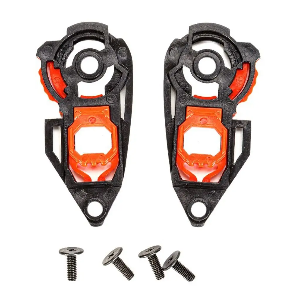 Nose Protector Helmet Visor Base Lock PC 1 Pair Gear Base Plates with Screw Durable Capacete Shield Lock for K1 K3SV K5 Outdoors