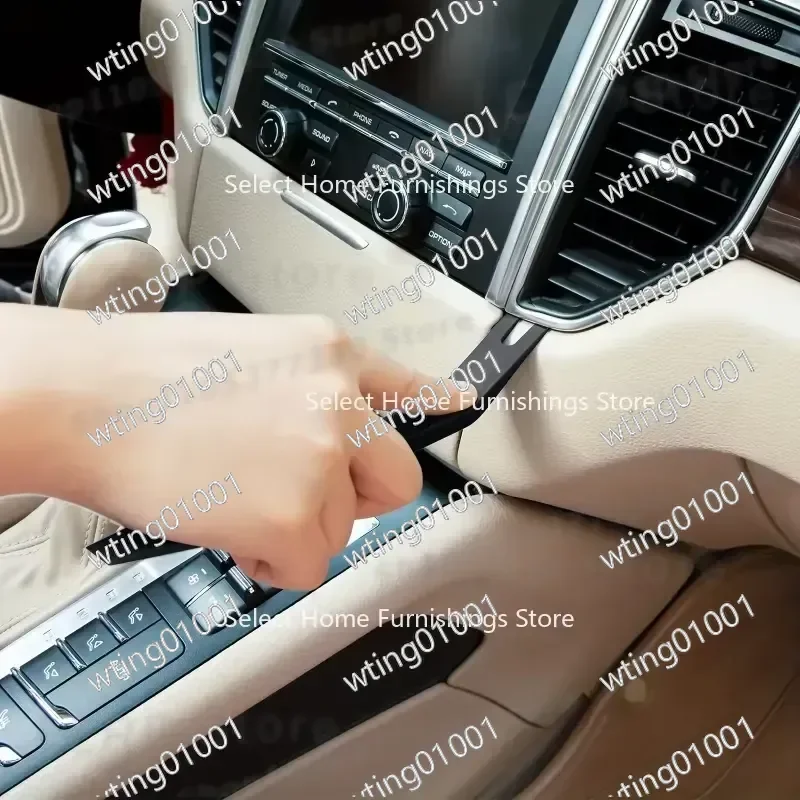 for 5Pcs Auto Trim Removal Tool Set Scratch Free Plastic Pry Bar Kit for Vehicle Interior Door Panel Clip Fastener