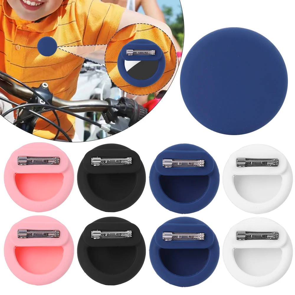 

Креативный скрытый защитный чехол для GPS-трекера с невидимой булавкой, водонепроницаемый силиконовый защитный чехол